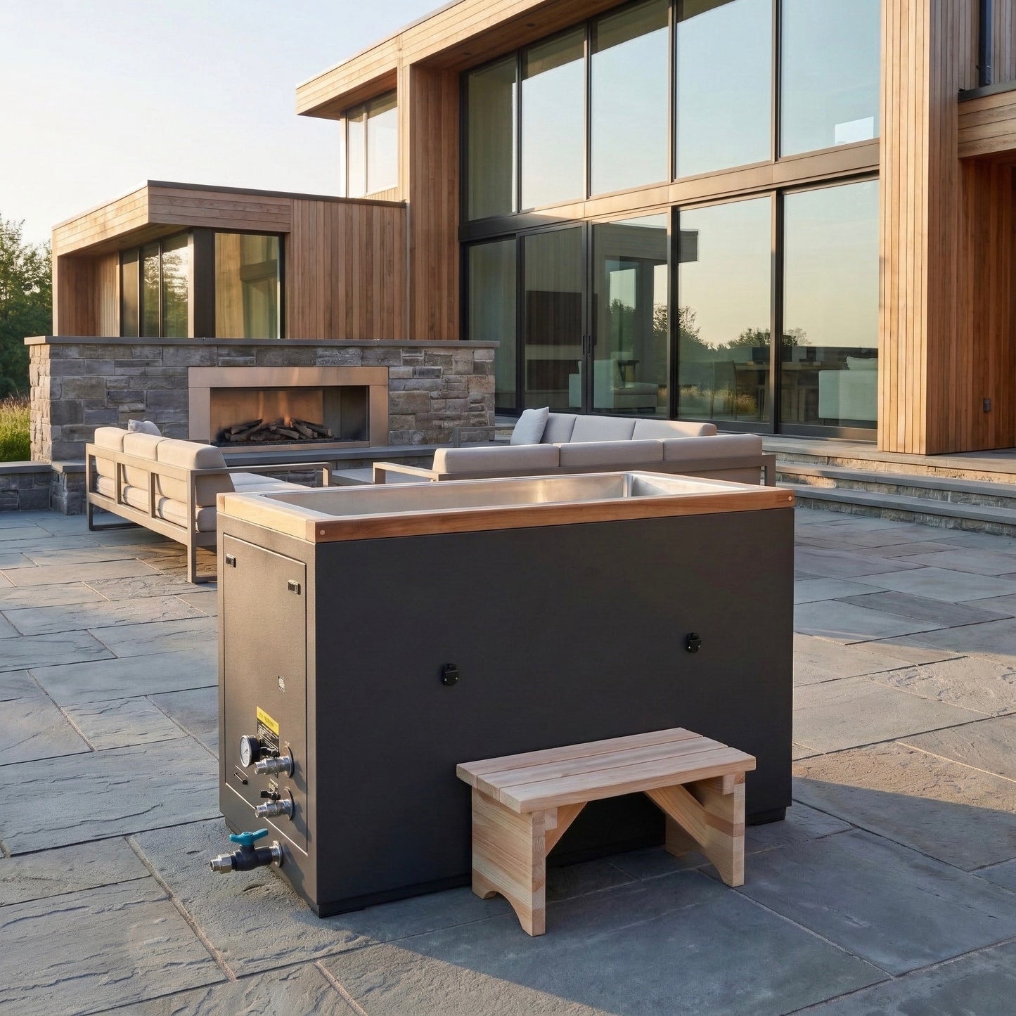 Dynamic Cold Therapy Standard 304 Stainless Steel Cold Plunge Tub