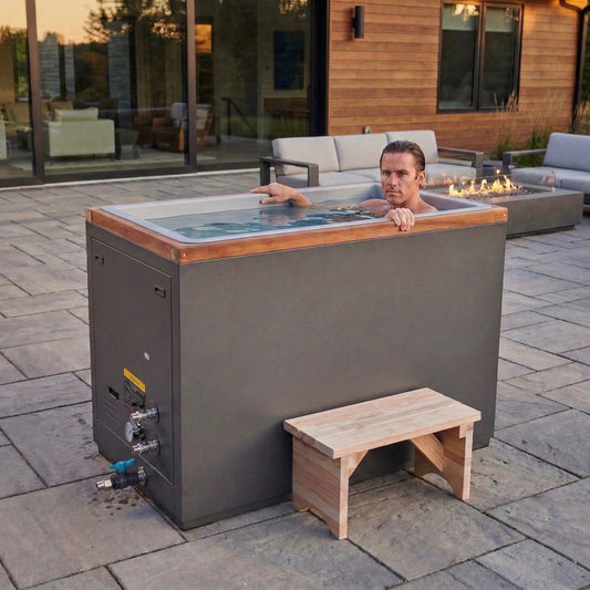 Dynamic Cold Therapy Standard Cold Plunge Tub with Plastic Interior