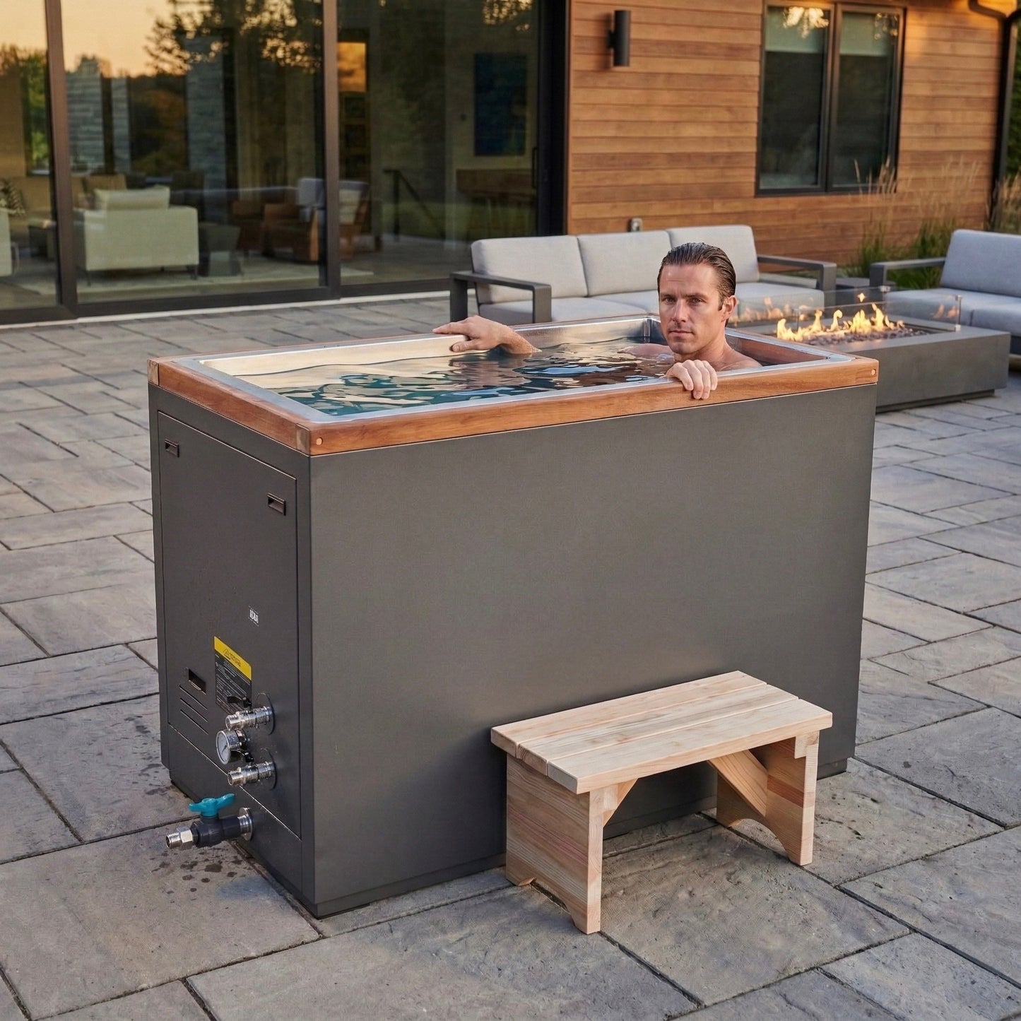 Dynamic Cold Therapy Standard 304 Stainless Steel Cold Plunge Tub